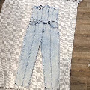 Denim jumpsuit